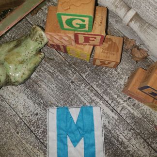 Letter M Block ITH in 6 hoop sizes