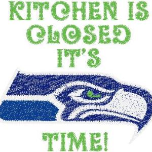 Sea Hawk kitchen towel design kitchen closed