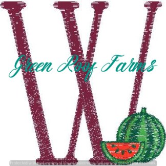 W_Watermelon Bean Fruit and Veggie 4 design pack