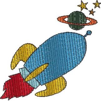 Blast Off Theme (4x4 and 5x7)