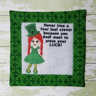 St Patrick's sayings 4x4 4 designs with and without knockdown