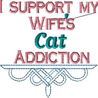 I support my Wife's Cat Addiction 4x4