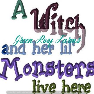 Witch Hat Sayings, total 9 Designs