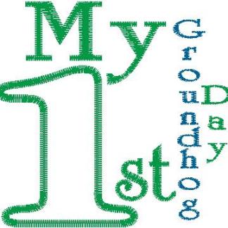 Baby First 46 Design Collection: My First Groundhog Day