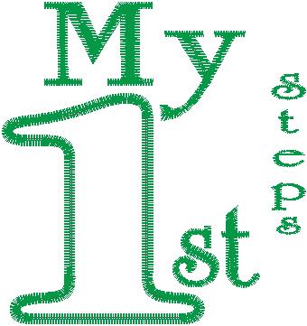 Baby First 46 Design Collection: My First Steps