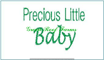 Mini Candy Bar Saying Wraps Baby Pack 1 for 4x4 hoop; 13 designs - Image 7