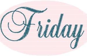 Days of the Week with Knockdown and without