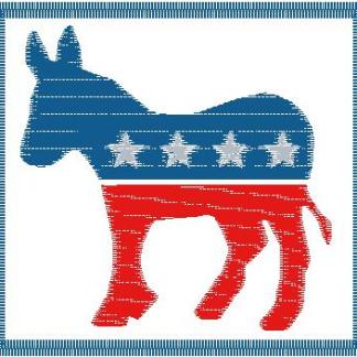 Democratic Party Donkey Fill