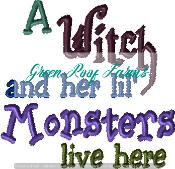 Witch Hat Sayings, total 9 Designs