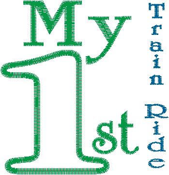 Baby First 46 Design Collection: My First Train Ride