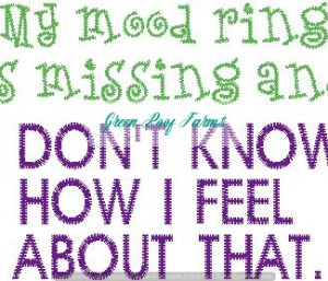 Mood Ring design funny billboard sign saying