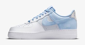 air force ones blue check