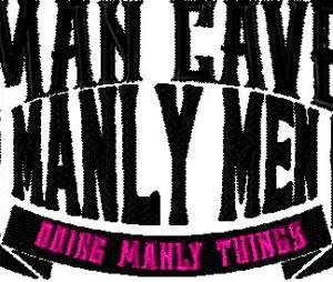 Man Cave doing manly things 5x5 with and without knockdown