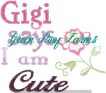 Gigi 4x4 design Birds of Feather - Image 5