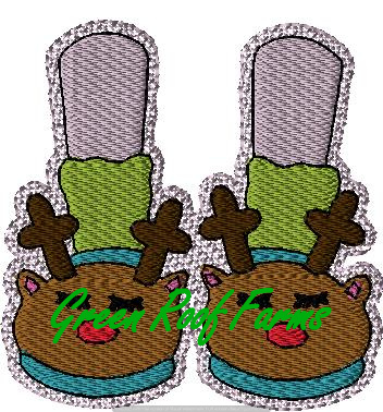 Festive feet Entire Collection : 16 designs, 15 for 4x4 hoop - Image 3