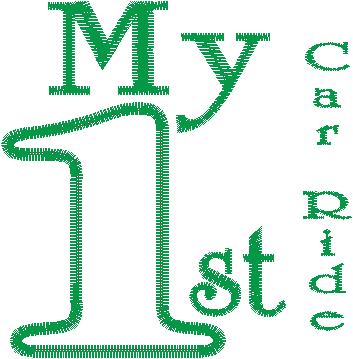 Baby First 46 Design Collection: My First Car Ride
