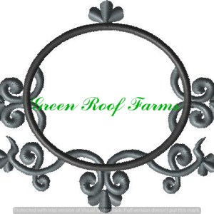6x5 Deco Swirl Frame