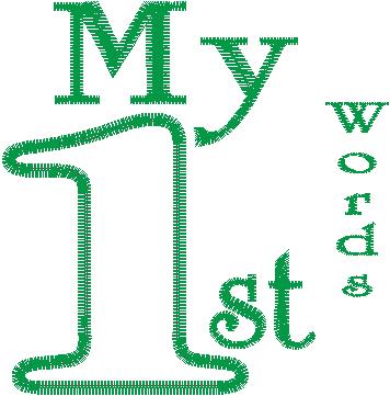 Baby First 46 Design Collection: My First Words