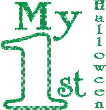 Baby First 46 Design Collection: My First Halloween