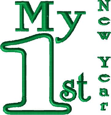 Baby First 46 Design Collection: My First New Year