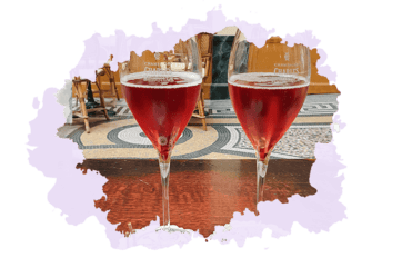 Aperitif Kir Royal, Paris