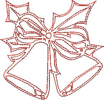 Candle Frame Redwork 5x7 frame - Image 6