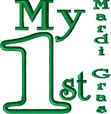 Baby First 46 Design Collection: My First Mardi Gras