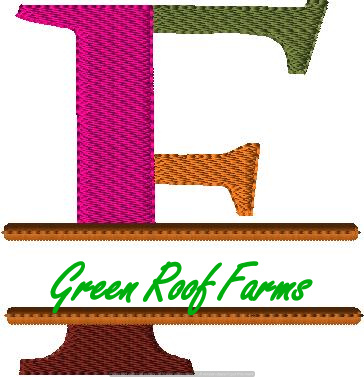 4x4 hoop Color Split Monogram (4x4) with Knockdown: F