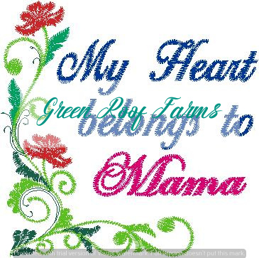 Mama 4x4 design set, 6 total designs