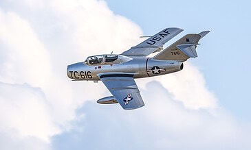 tc 616 mig 15 unschedulled fly by