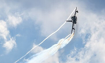 the itaf t 346a banking hard to the right