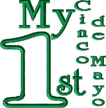 Baby First 46 Design Collection: My First Cinco de Mayo