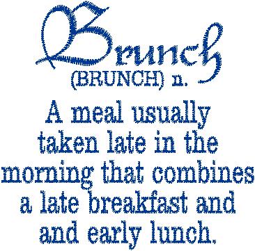 Cooking Sayings Brunch