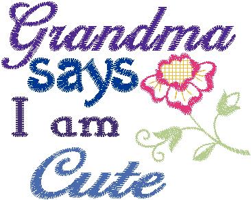 Grandpa thinks i'm cute