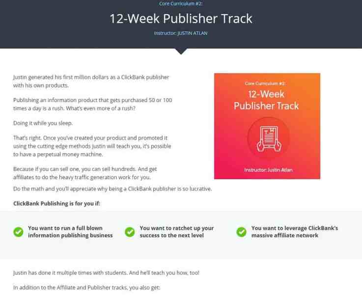 Traccia publisher di 12 settimane