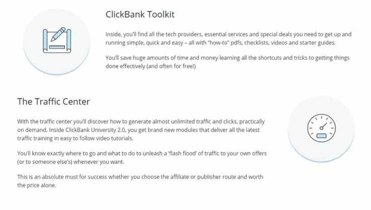 Clickbank toolkit-traffic center