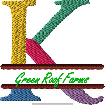 4x4 hoop Color Split Monogram (4x4) with Knockdown: K