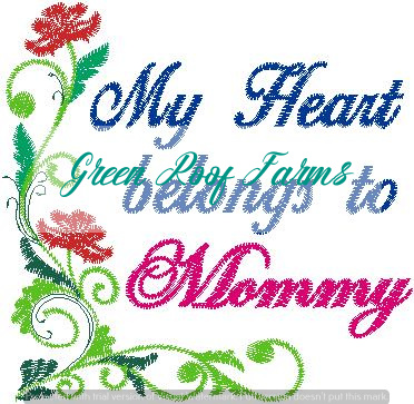 Mommy 4x4 design set, 6 total designs - Image 4