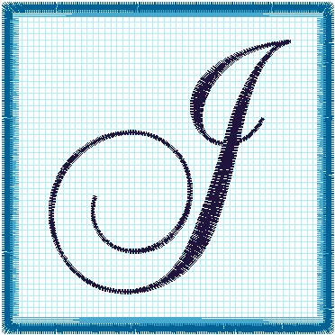 Lace 4x4 Alphabet Collection; I