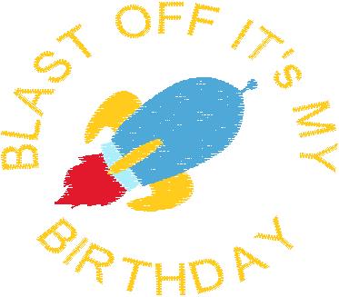 Blast off Birthday