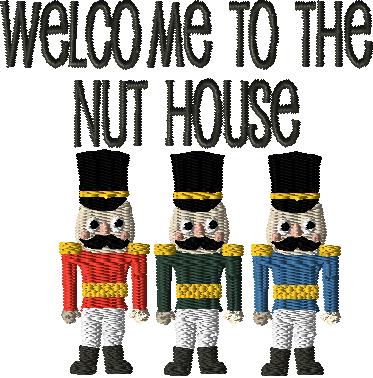 Welcome to the Nut House Nutcracker 4x4