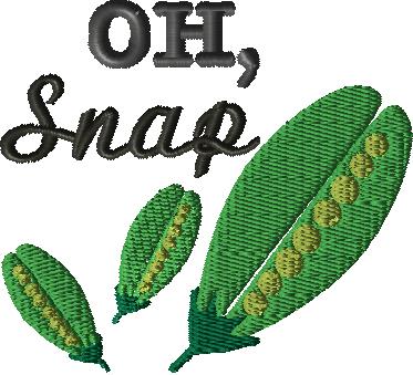 Food Veggies Sayings Snap Pea