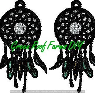 Dream Catcher Satin Style FSL 4x4 hoop
