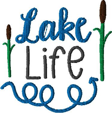 Lake Theme Designs 10 design file Pack plus all designs with knockdown file - Image 6