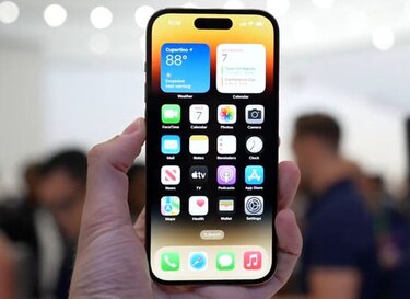 صورة شاشة هاتف iPhone 14 Pro Max