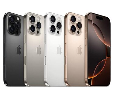 صورة لألوان هاتف iPhone 16 Pro
