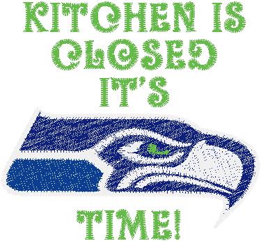 Sea Hawk kitchen towel design kitchen closed