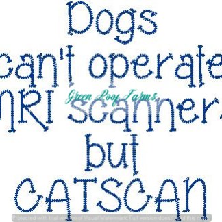 CatScan design funny billboard sign saying