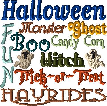 Halloween 4x4 Saying