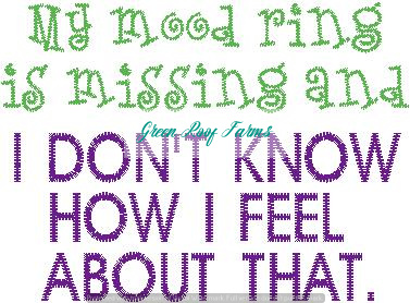 Mood Ring design funny billboard sign saying